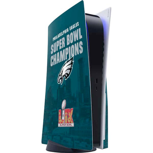 NFL Philadelphia Eagles Super Bowl LIX Champions PS5 Console Skin